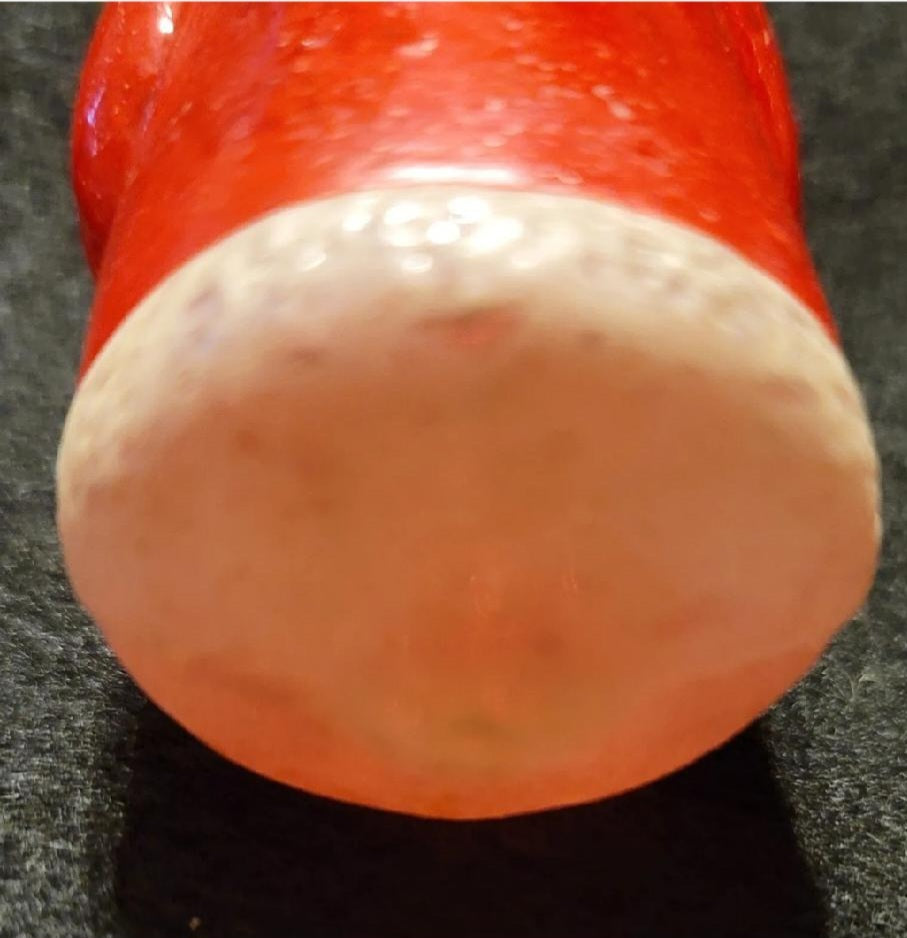 RARE Old Antique German GRUMPY SANTA Christmas Ornament, circa ~1910