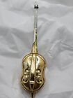 Very Nice, Old Antique German Long Neck Cello Christmas Ornament ~1920s