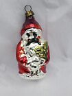 Old Antique West German Half-Santa w Tree Christmas Ornament ~1950 hamburglar1987 hamburglar1987 (504)