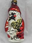 Old Antique West German Half-Santa w Tree Christmas Ornament ~1950 hamburglar1987 hamburglar1987 (504)